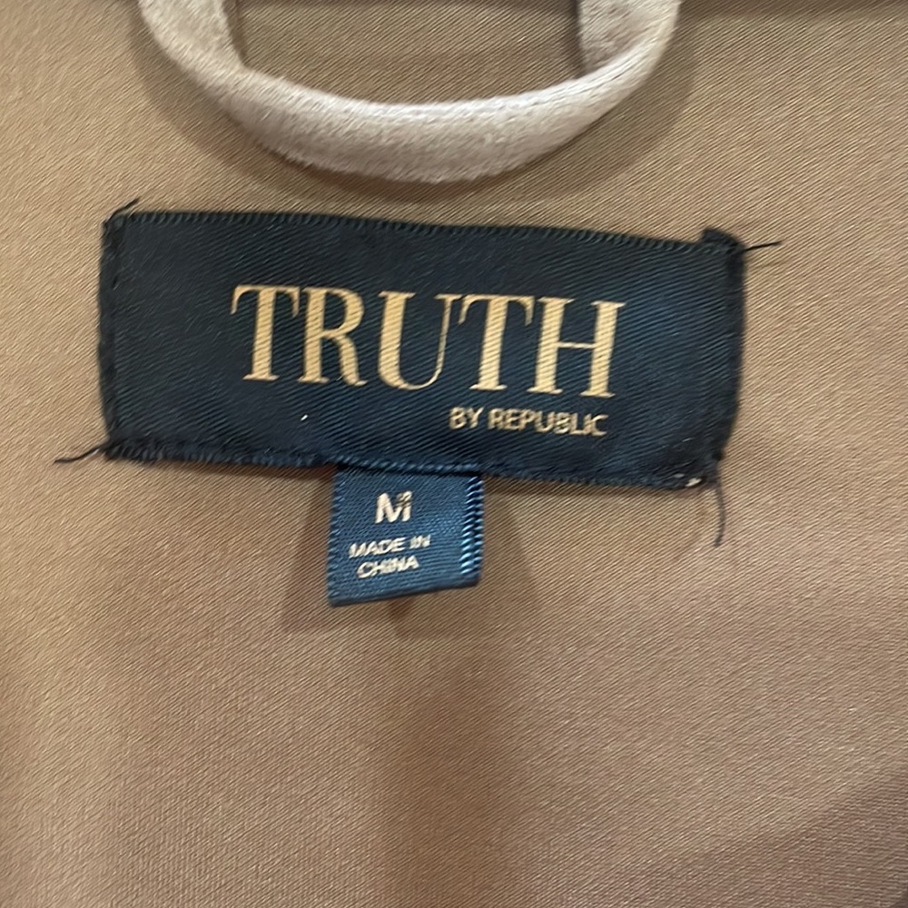 Faux suede jacket - Picture 4 of 12
